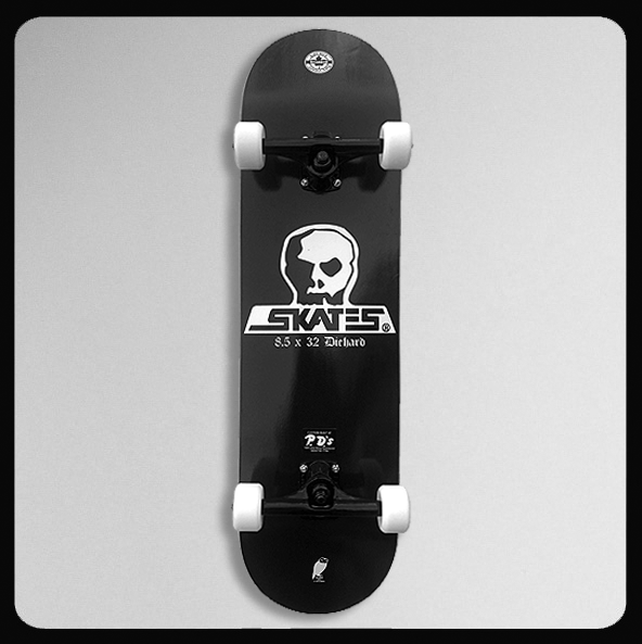 *8.5" x 32" Diehard Utility Complete Skateboard