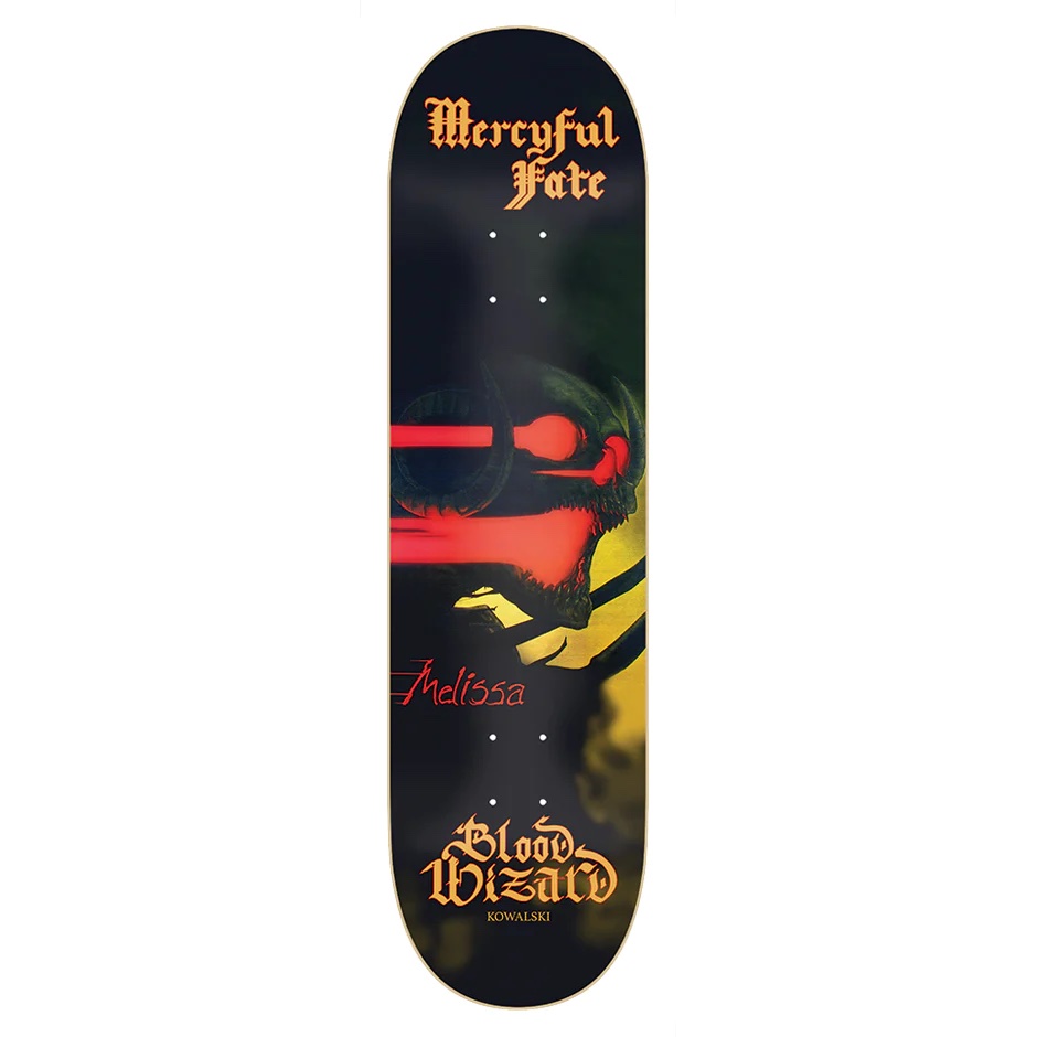 8.5" x 31.88" Blood Wizard Mercyful Fate x Kevin Kowalski Deck