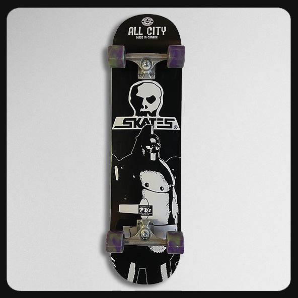 *9" x 36" All City Japan Complete Skateboard