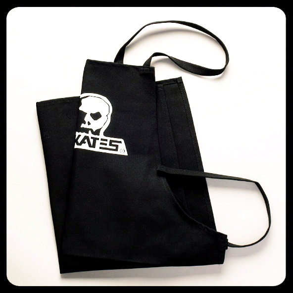 Skull Skates Logo Barbeque Apron