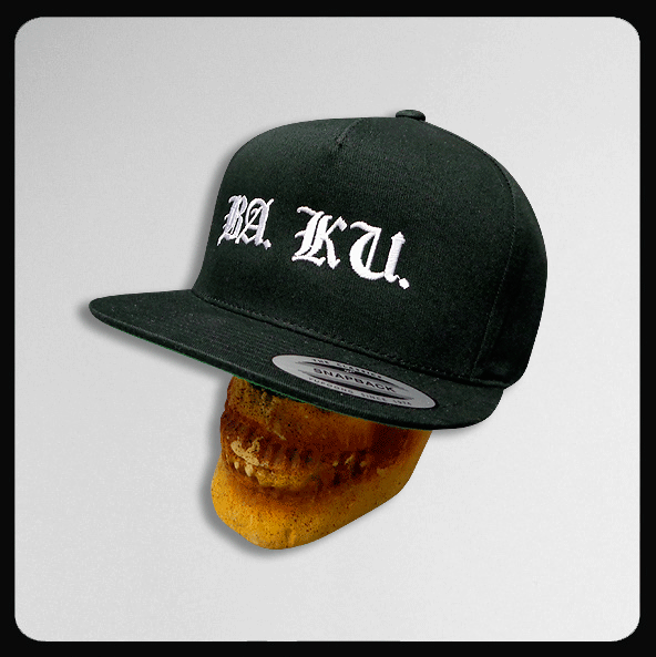 Barrier Kult BA. KU. Yupoong Classics Cotton Snapback Cap