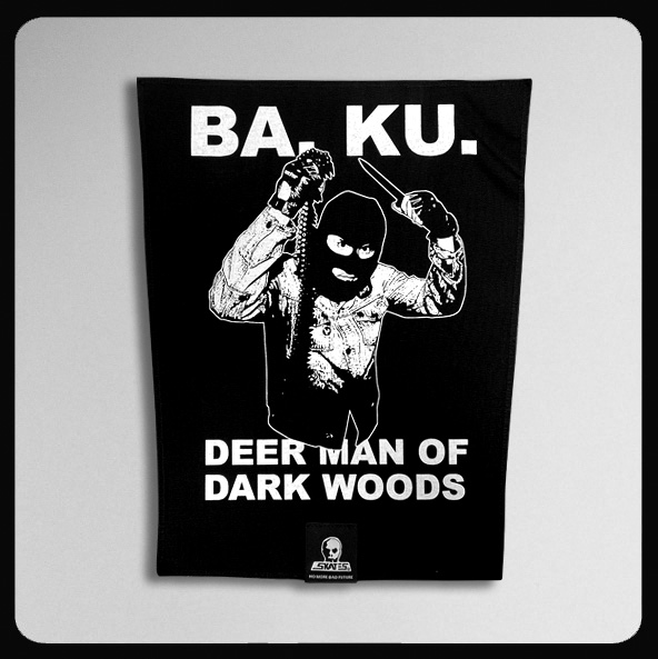 BA. KU. DMODW Damned Jacket Back Patch