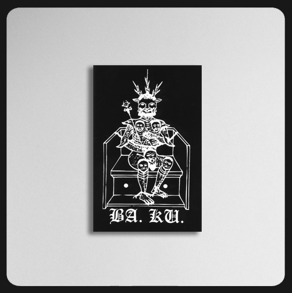 Barrier Kult BA. KU. Throne sticker