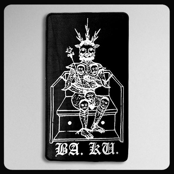 Barrier Kult BA. KU. Throne Woven 8\" x 4 1/2\" Patch