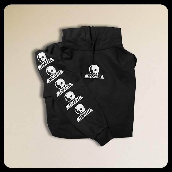 Skull Skates Logo Black Hoody