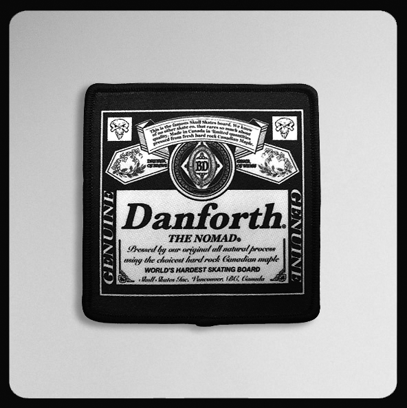 Danforth Emblem Woven 3" x 3" Patch