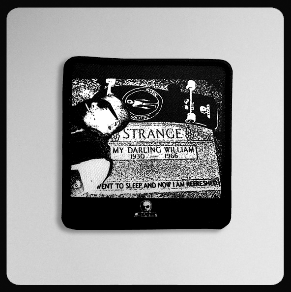 Duane Peters Strange Woven 3" x 3" Patch