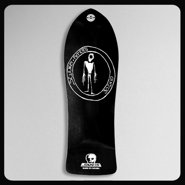 10" x 30 1/2" Duane Peters Cutaway Re-issue