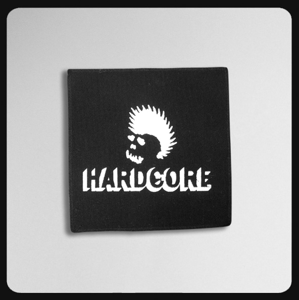 Skull Skates Hardcore 5" x 5" Patch