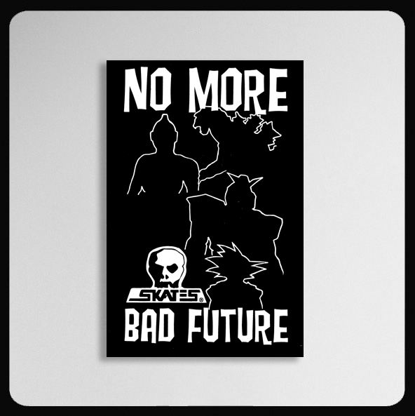 Japan No More Bad Future sticker