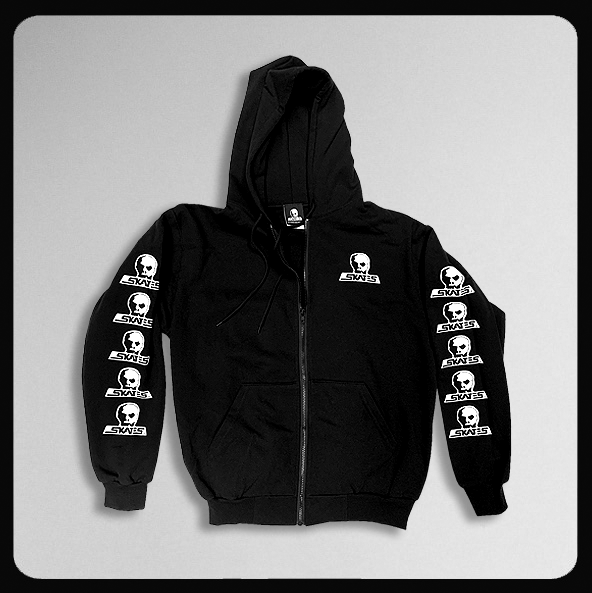 Skull Skates Logo Mens Zip hoody