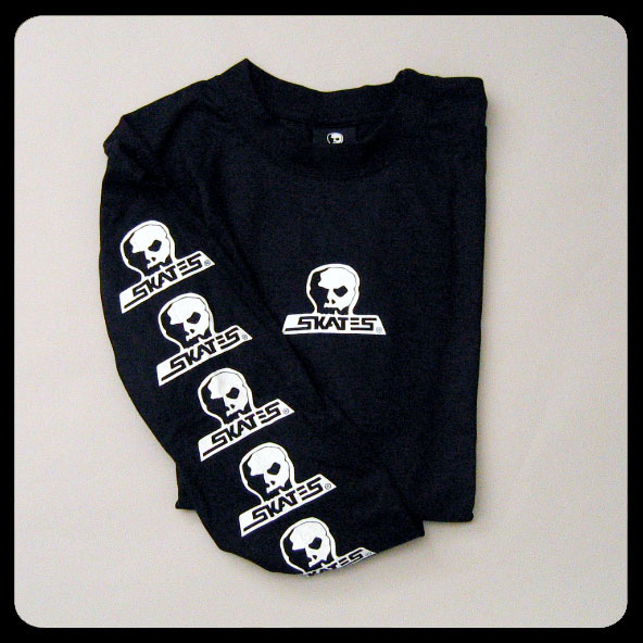 Skull Skates Logo Black Longsleeve