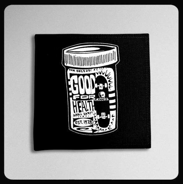 Pill Bottle Punk Patch