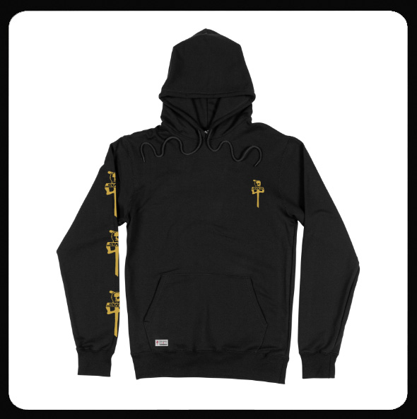 RDS x Skull Skates Black/Tar Sands Hoody