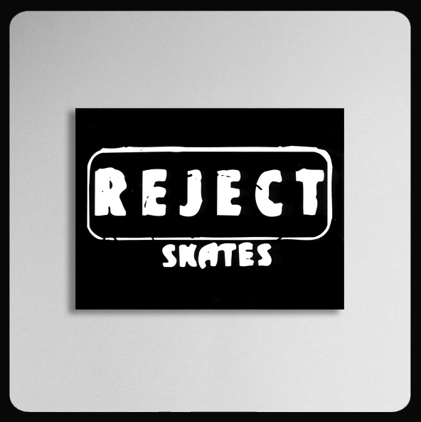 Reject sticker