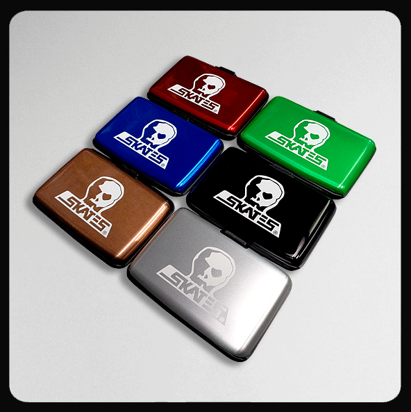 Skull Skates Security Wallet