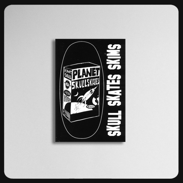 Skull Skates Skims sticker