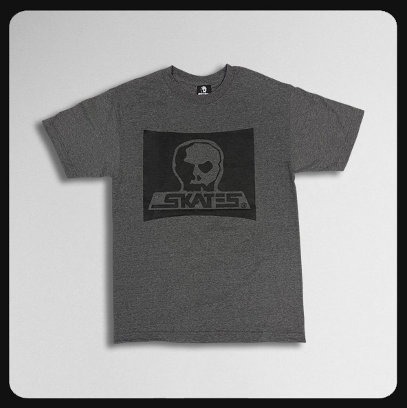 Skull Skates Surf Box Burbs Heather t-shirt