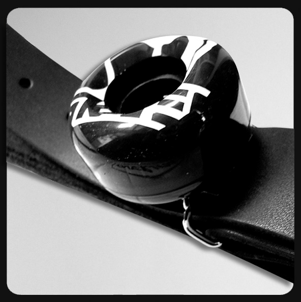 Skull Skates Wheel Belt Buckle