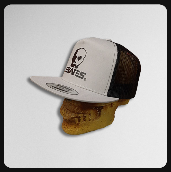 Horse Logo Yupoong Classics Silver/Black Mesh Snapback Cap