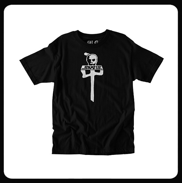 RDS x Skull Skates Black/White t-shirt